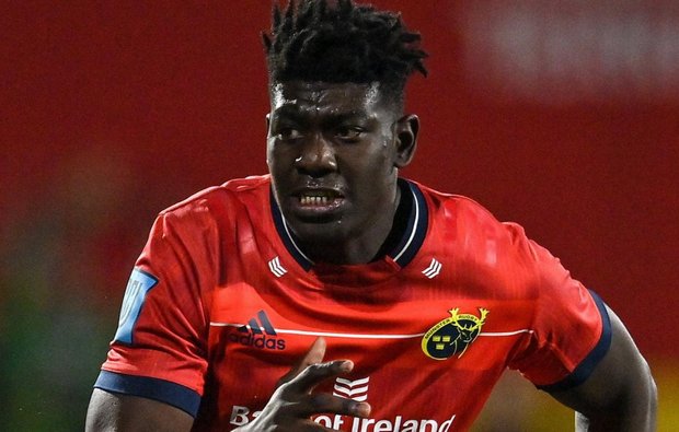 19 year old lock Edwin Edogbo starts for Munster | Ultimate Rugby ...