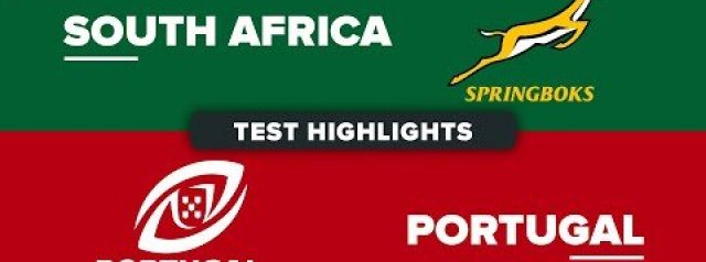Match Highlights: South Africa v Portugal