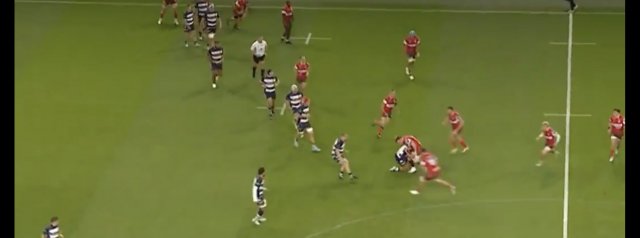 Freddie Thomas scores a try of the season contender