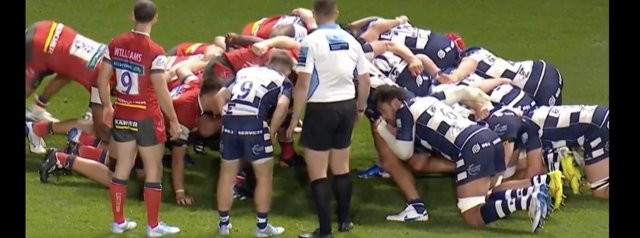 Watch Afolabi Fasogbon scrum Ellis Genge