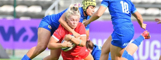 Italy narrowly beat Wales in the WXV2