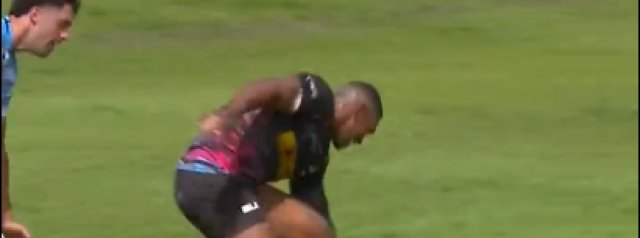 Watch | Damian Willemse injures himself while scoring a try