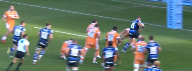 Watch | Thomas du Toit crashes through the Sale Sharks line