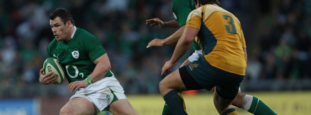 Ireland v Australia | 15 Nov 2009| Brian O'Driscoll wins his 100 cap and Cian Healy on debut