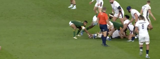 Grant Williams scores a brilliant solo try