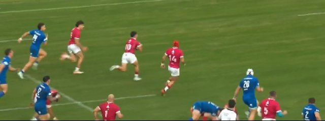 WATCH | Great try from Georgia against Italy