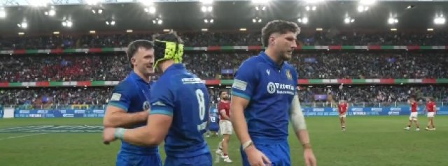 WATCH | Full time as Italy complete their comback