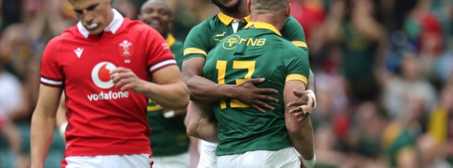 What happened the last time Wales met the Springboks