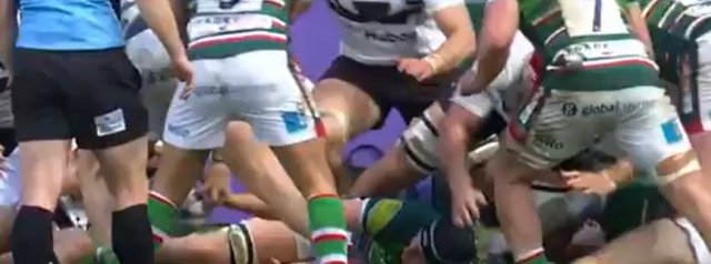 WATCH: Bristol Bears score from a turnover on their own try line