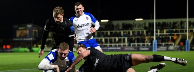 Bath run in 6 tries against Newcastle