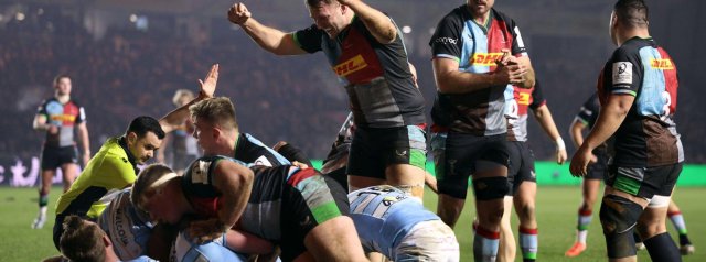 Quins v Glasgow: Key moments