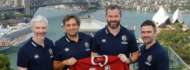 Andy Farrell makes first British & Irish Lions appointments ahead of 2025 tour to Australia