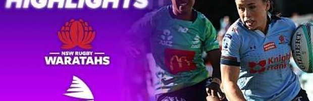 Waratahs v Fijian Drua Highlights | Round 1 | Super Rugby Women'