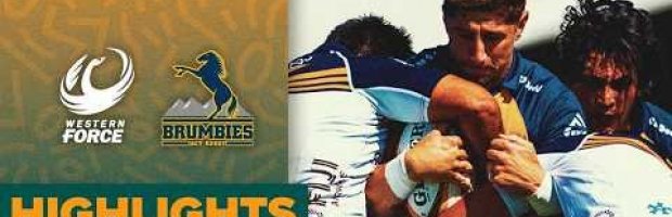 Western Force v ACT Brumbies Highlights | Swyftx Super Rugby AUS